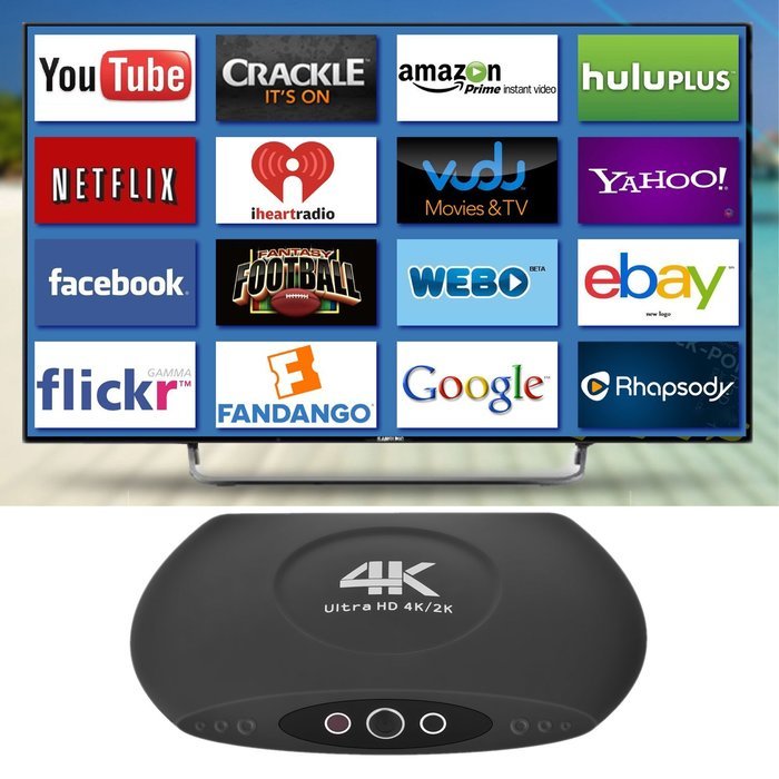 Android TV Box Fully Loaded &ndash; [1GB+16GB+Bluetooth 4.0] Kodi 16.1 XBMC, [2017 Esdabem Unique Newest Design] Support... N6