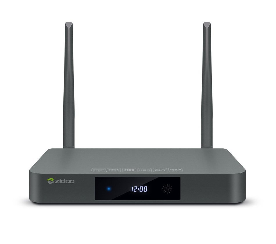 Android TV Box Zidoo X9S Android 6.0 OpenWRT(NAS) Quad Core 2G/16G Dual Band WIFI 1000Mbps LAN HDR USB3.0 HDMI...