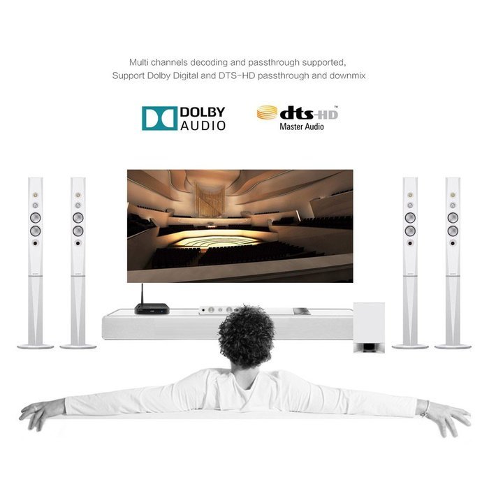 Android TV Box Zidoo X9S Android 6.0 OpenWRT(NAS) Quad Core 2G/16G Dual Band WIFI 1000Mbps LAN HDR USB3.0 HDMI... N12