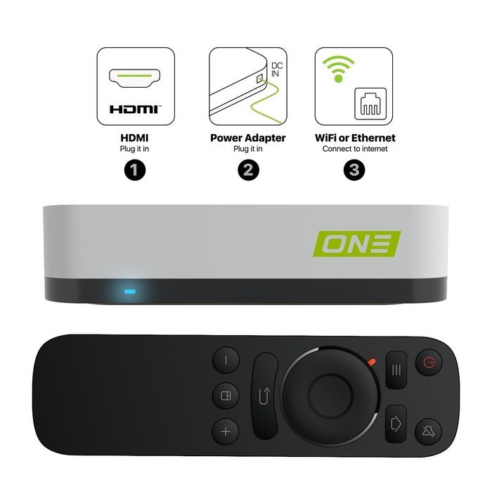 SkyStream ONE Android TV Box Fully Loaded KODI with SkyStreamTV Updater 2G/16G/4K Plug & Play Ready with Lollipop... N5