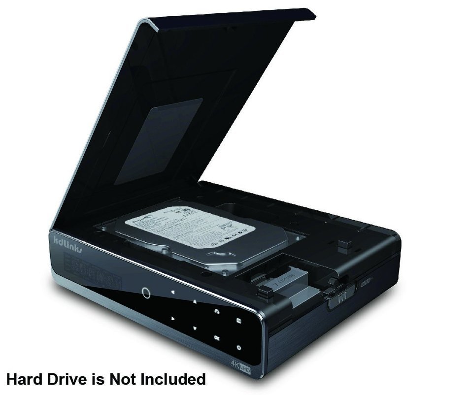 KDLINKS A300 4K Android Quad Core 3D Smart H.265 Network HD TV Media Player with HDD Bay, WIFI, DOLBY 7.1, Gigabit... N3