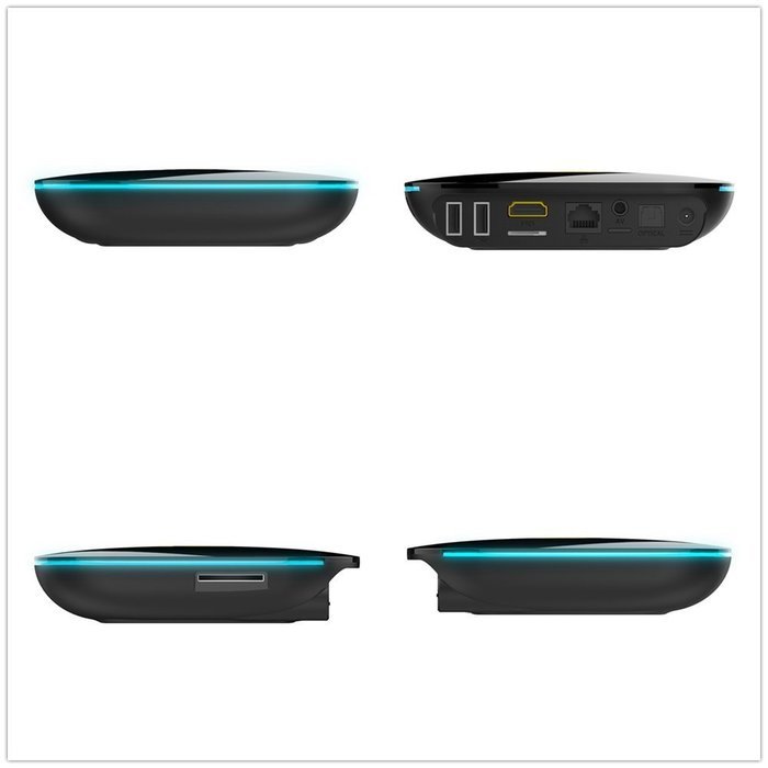 WISEWO Q-Box Android 5.1 Amlogic S905 Smart TV Box Quad Core Speed Bluetooth 4.0 Dual Band Wifi KODI/XBMC Fully... N8