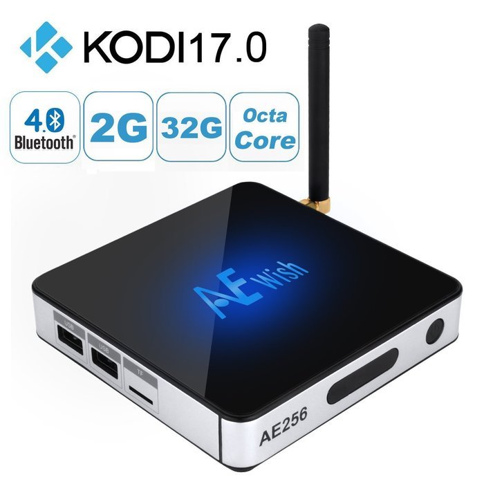 Android 6.0 TV Box Kodi 17.0 Fully Loaded Unlocked Octa Core Amlogic S912 4K Ultra HD 2G/32G DDR3 WIFI 2.4G/5G...