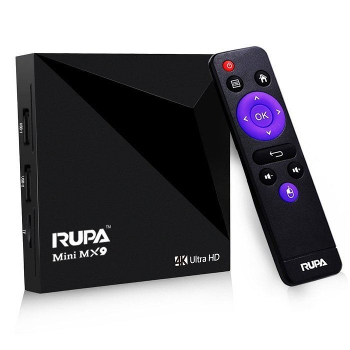 RUPA MiNi MX9 Android 5.1 TV Box RK3229 Quad Core 1G 8G EMMC 4K Lollipop Wifi KODI 16.1 Fully Loaded 3G 1080p...