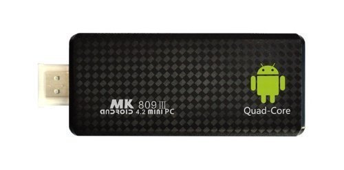 Generic MK809III Mini PC TV Box, Android 4.2.2, RK3188 Quad Core up to 1.6GHZ, 2G RAM, 8G ROM, GPU Mali-400 MP4... N2