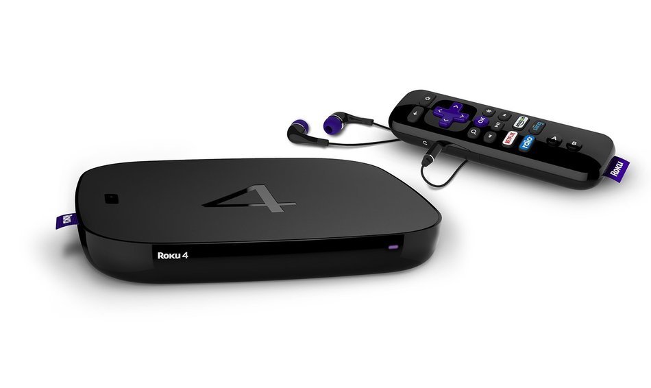 Roku 4 Streaming Media Player 4K UHD (4400R)