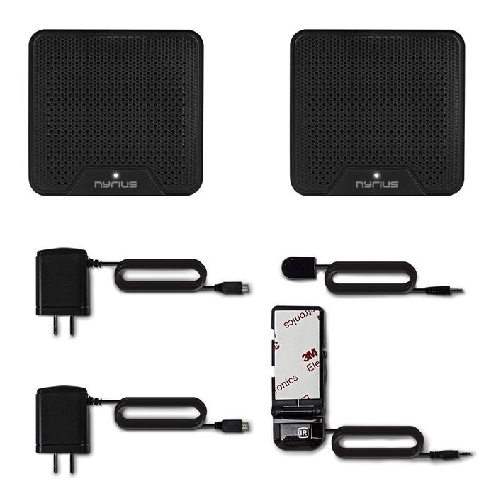 Nyrius Wireless HDMI Video Transmitter & Receiver System w/ IR Remote Extender for Streaming HD 1080p 3D Video... N6