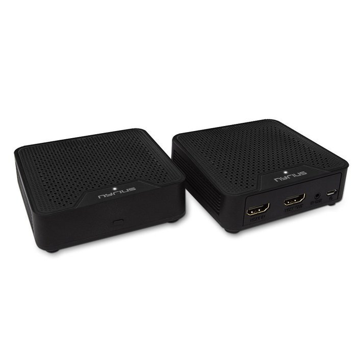Nyrius Wireless HDMI Video Transmitter & Receiver System w/ IR Remote Extender for Streaming HD 1080p 3D Video... N7