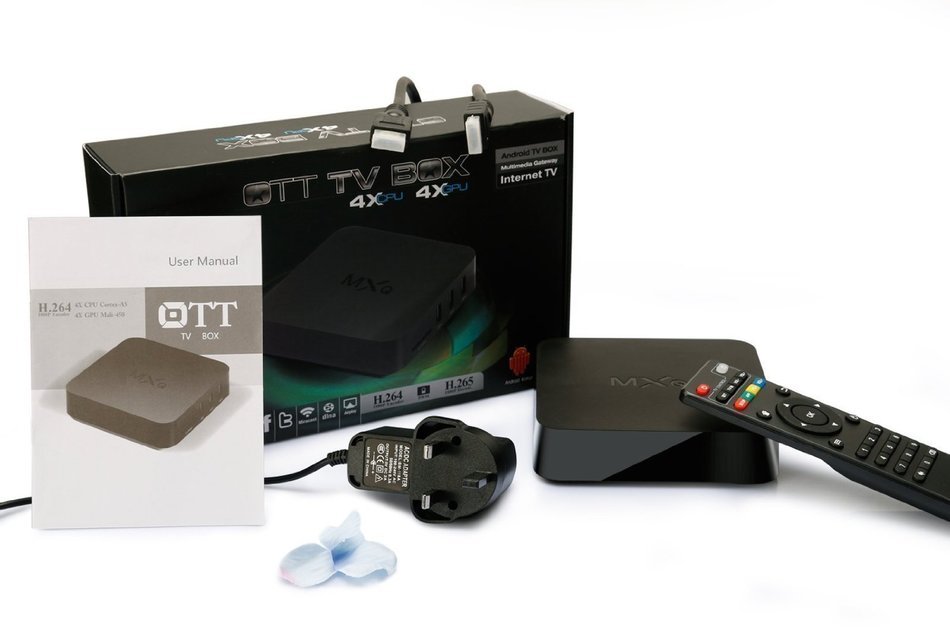 MXQ Android TV Box, S805 Quad Core KODI/XBMC Smart TV Box Sports Movies Streaming Player N2
