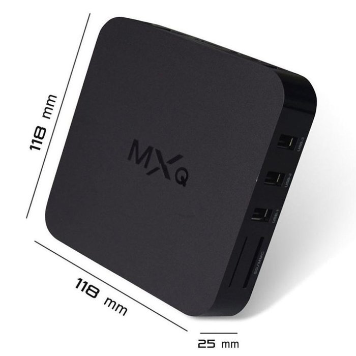 MXQ Android TV Box, S805 Quad Core KODI/XBMC Smart TV Box Sports Movies Streaming Player N4