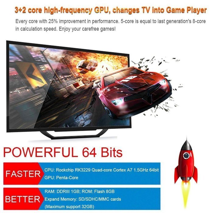2016 hotting 4K tv box Leelbox Q1 android tv box 16.0 kodi full loaded smart internet iptv box Quad-core Cortex... N5