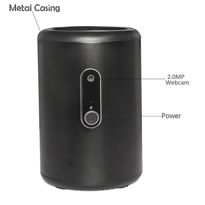 PowerLead Ptox P1030 Windows 10 Smart TV Box Mini PC & Media Streaming Player Intel Atom Quad Core Bay Trail Z3735F... N3