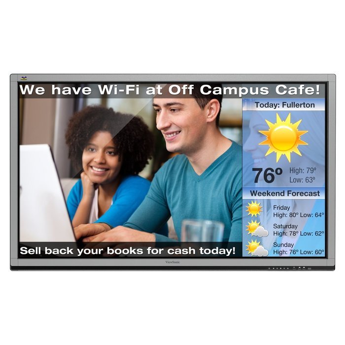 ViewSonic CDE7060T Commercial Display