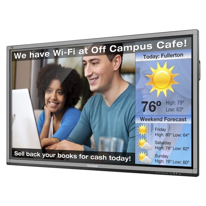 ViewSonic CDE7060T Commercial Display N2