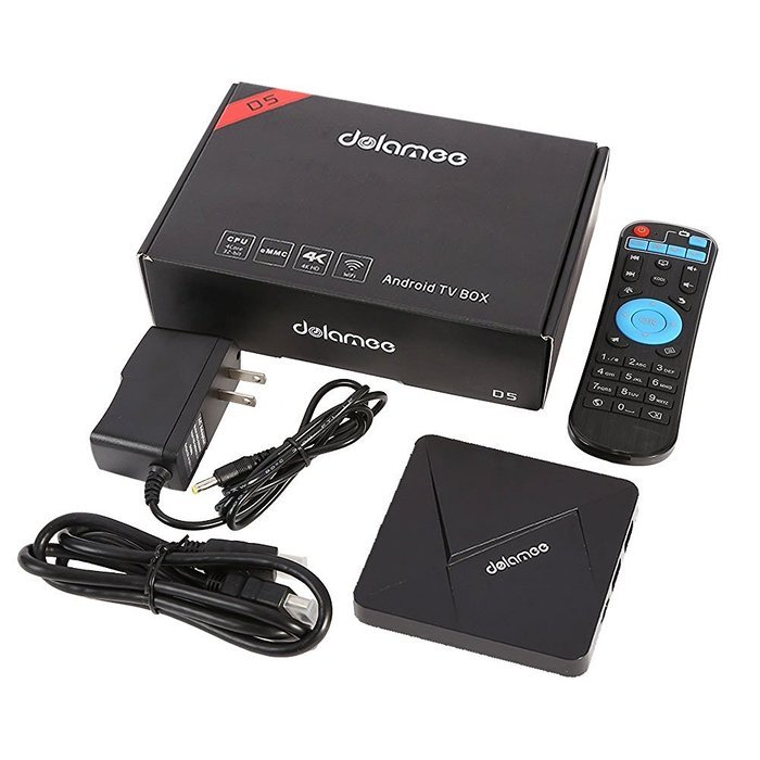 Edal [New Series]DOLAMEE D5 Android TV Box RK3229 Quad-core CPU with 1G DDR3 RAM/8G ROM Kodi 16.1 Fully Loaded... N4