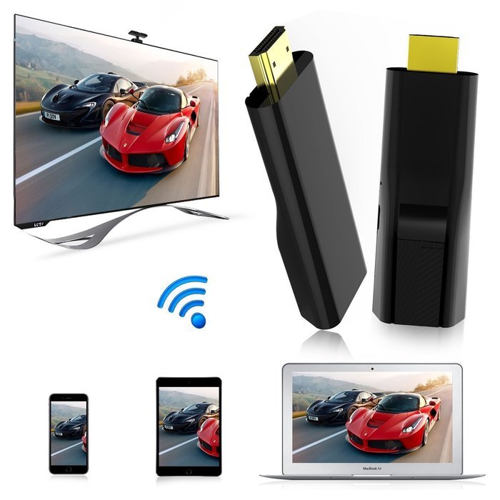 Aerb Wifi HDMI Display Adapter Streaming Mirroring Smartphone Tablet PC Screen to HDMI TV Monitor Projector for... N2