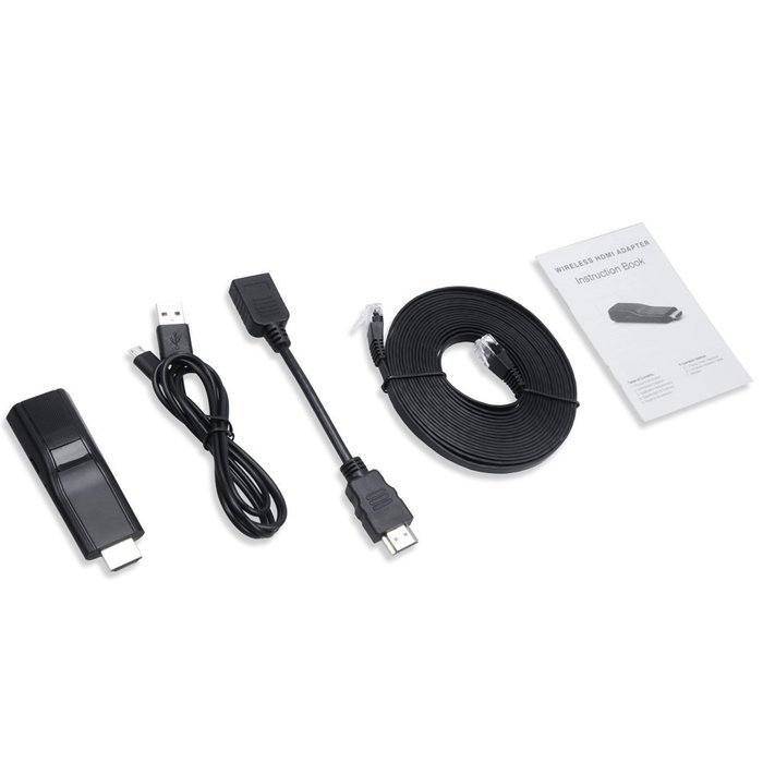 Aerb Wifi HDMI Display Adapter Streaming Mirroring Smartphone Tablet PC Screen to HDMI TV Monitor Projector for... N7