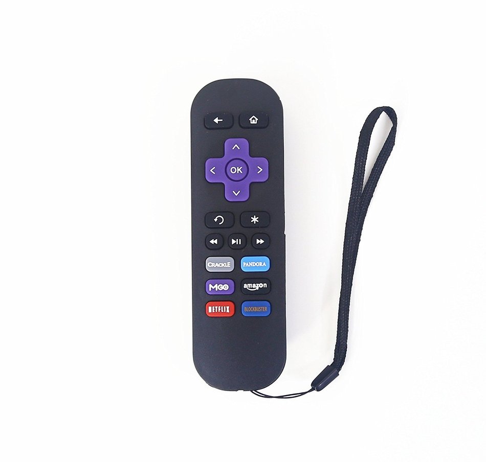 Gvirtue Replacement Lost Remote Control 1 Year Warranty Compatible with Roku Models Roku 1 (Lt, Hd); Roku 2 (Xd...