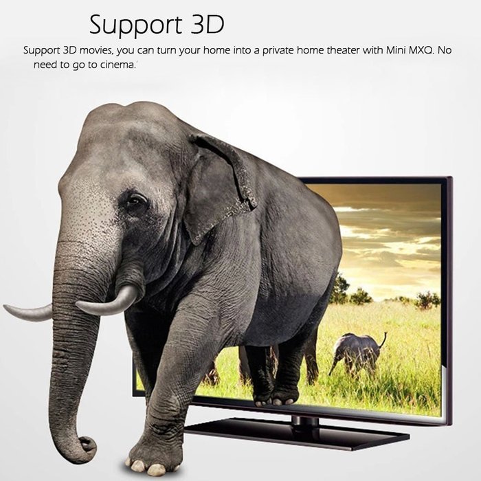 MXQ TV BOX Android 4.4 Amlogic S805 Quad Core 1G/8GB Kodi (15.2) Fully Loaded Wifi, 1080P, 4k Streaming Media... N7