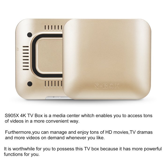Smart TV BOX Topsion 4K Improved Version Mini PC Streaming Media Player S905 Quad Core MXG Pro 2GB RAM/16GB ROM... N11