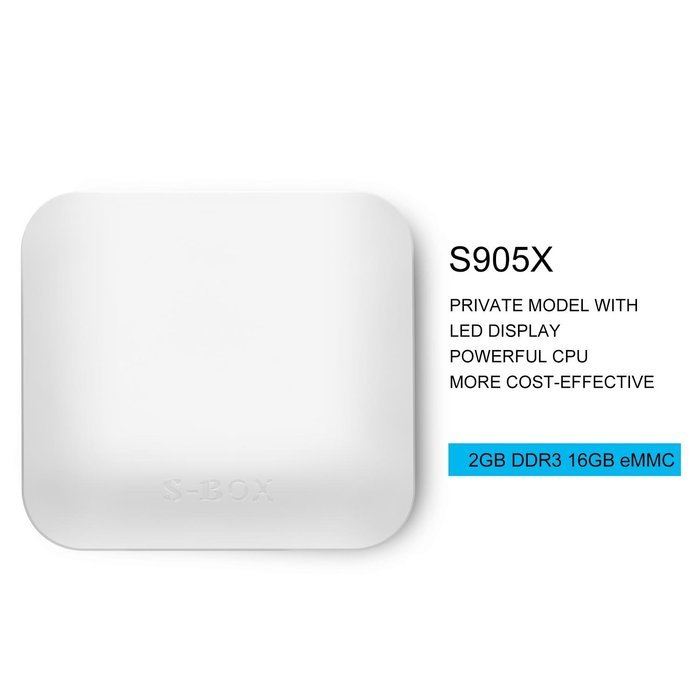 Smart TV BOX Topsion 4K Improved Version Mini PC Streaming Media Player S905 Quad Core MXG Pro 2GB RAM/16GB ROM... N28