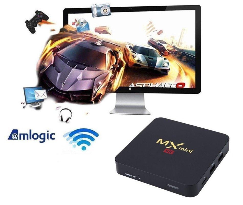 [2016 Latest TV Box ] Bros Unite MX Mini Amlogic S905 Android Tv Box Google 5.1 OS Fully Loaded Add-ons with Kodi... N2