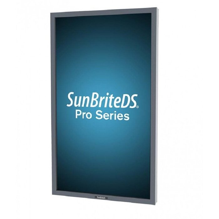 SunBriteTV 55" Pro Series Direct-Sun Outdoor Digital Signage DS-5518P-Silver N5