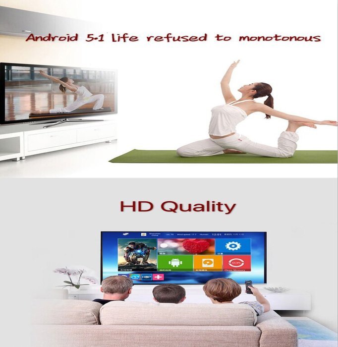 Leelbox Q3 2GB / 16GB, 5G / 2.4G Dual WiFi Bluetooth 4.0 Amlogic S812 Android TV Box with Android 5.1 and 1000M... N7