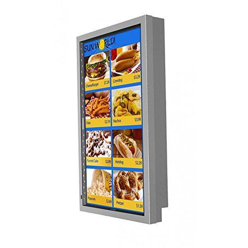 SunBrite TV 47" Marquee Series All-Weather Digital Signage in Silver - DS-4720P-SL N2