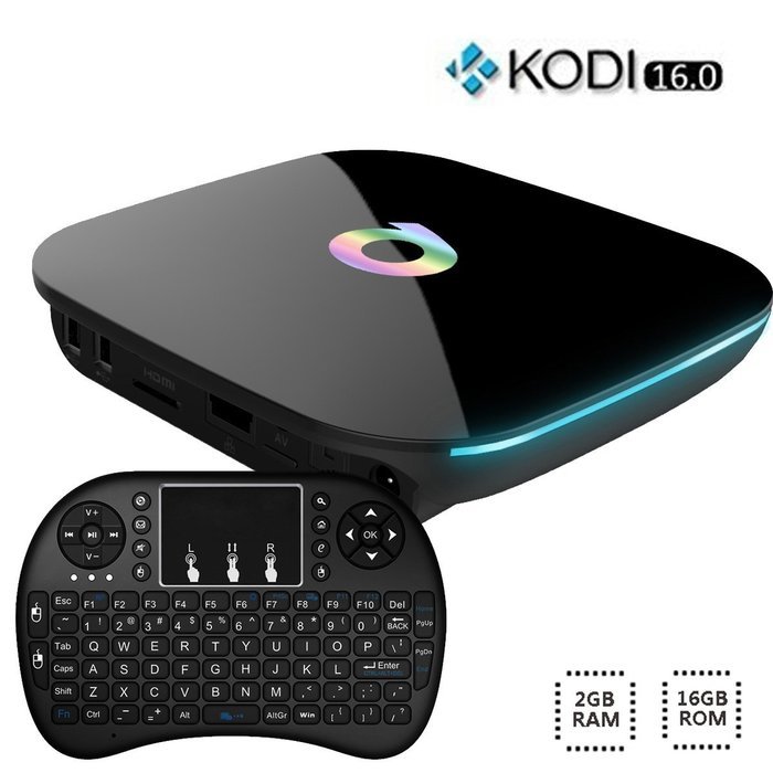 Easytone Q-Box Android 5.1 Smart Google TV BOX Kodi 16.0 Fully Loaded ...