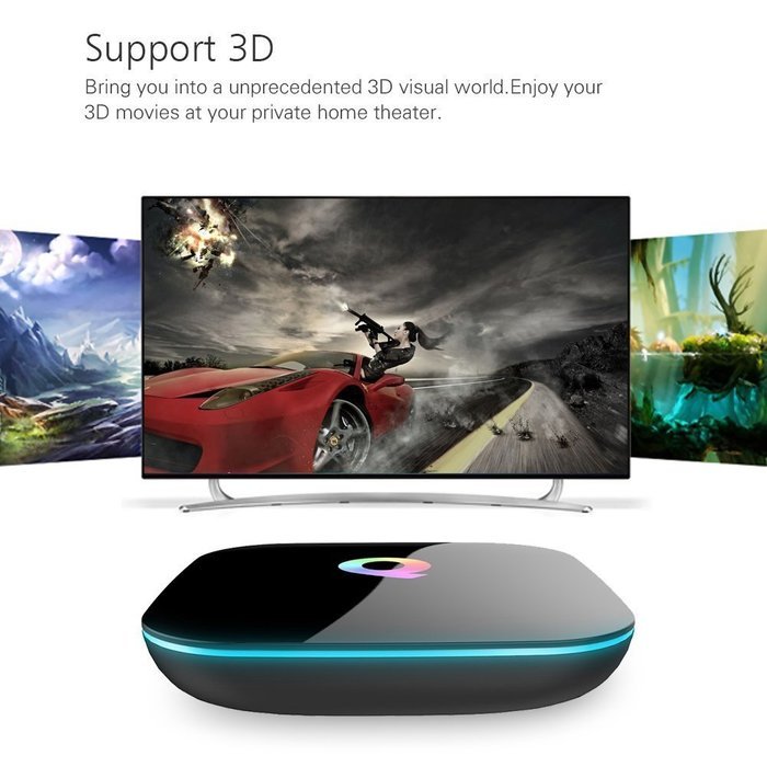 Easytone Q-Box Android 5.1 Smart Google TV BOX Kodi 16.0 Fully Loaded 2GB/16GB/4K Amlogic S905 Rooted Unlocked... N21