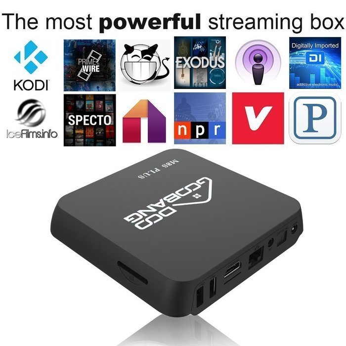 GooBang Doo M8S Plus Quad Core Android TV Box wih Wifi BCM4335 (Supports 802.11ac) N4