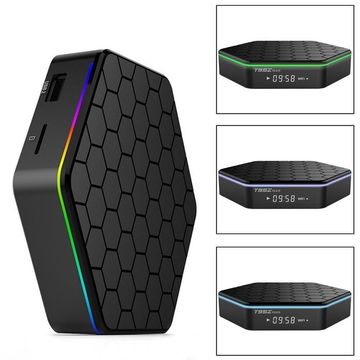 AKASO T95Z PLUS TV BOX 4K KODI Pre-installed Android 6.0, Amlogic S912 Octa Core 2GB DDR3 16GB EMMC Flash, 2.4G... N6