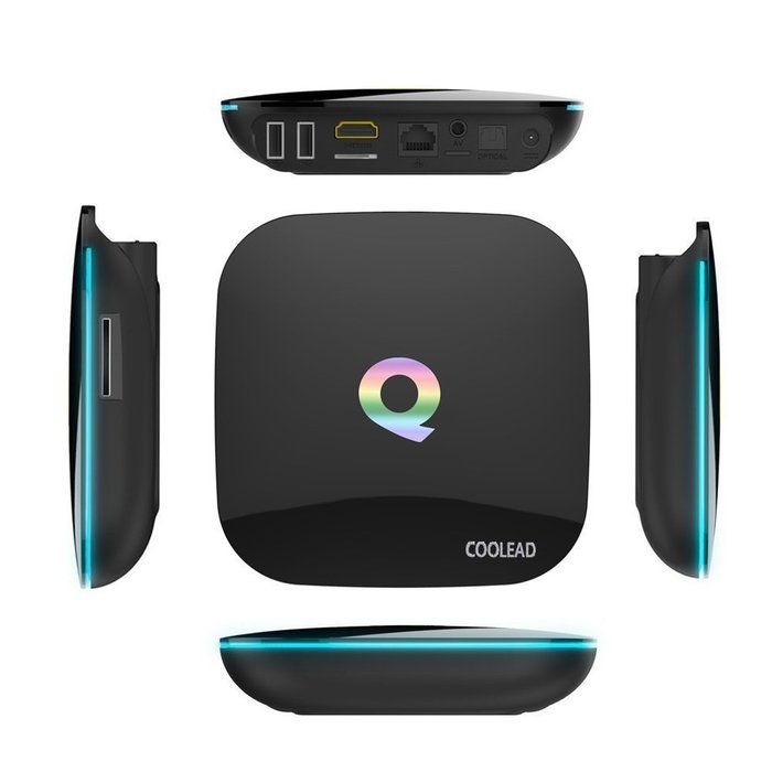 [Free Wireless Mini keyboard] COOLEAD Q Smart TV Box Streaming Media Player with KODI(XBMC) 2GB RAM+ 16GB ROM... N2