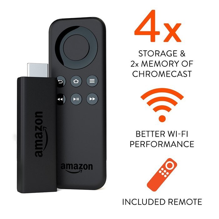 Certified Refurbished Amazon Fire TV Stick (Previous Generation - 1st) N3