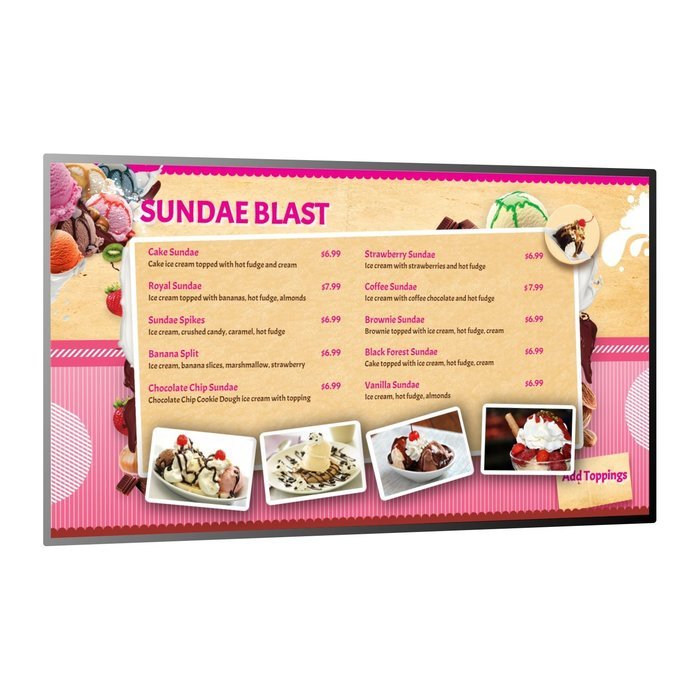 Digital Signage Player, Software and over 1,000 Templates for displaying Restaurant Menu Boards, Advertising,... N3