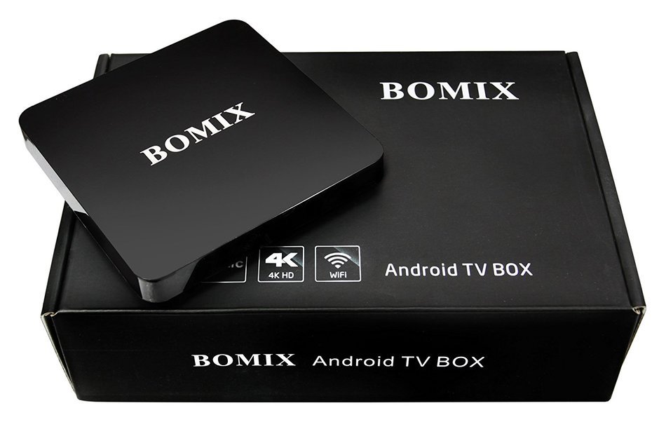 Bomix Android 6.0 TV Box KODI(XBMC) 16.1 Preloaded Quad Core Streaming Media Mini PC for 4K 1080P Bluetooth LAN...
