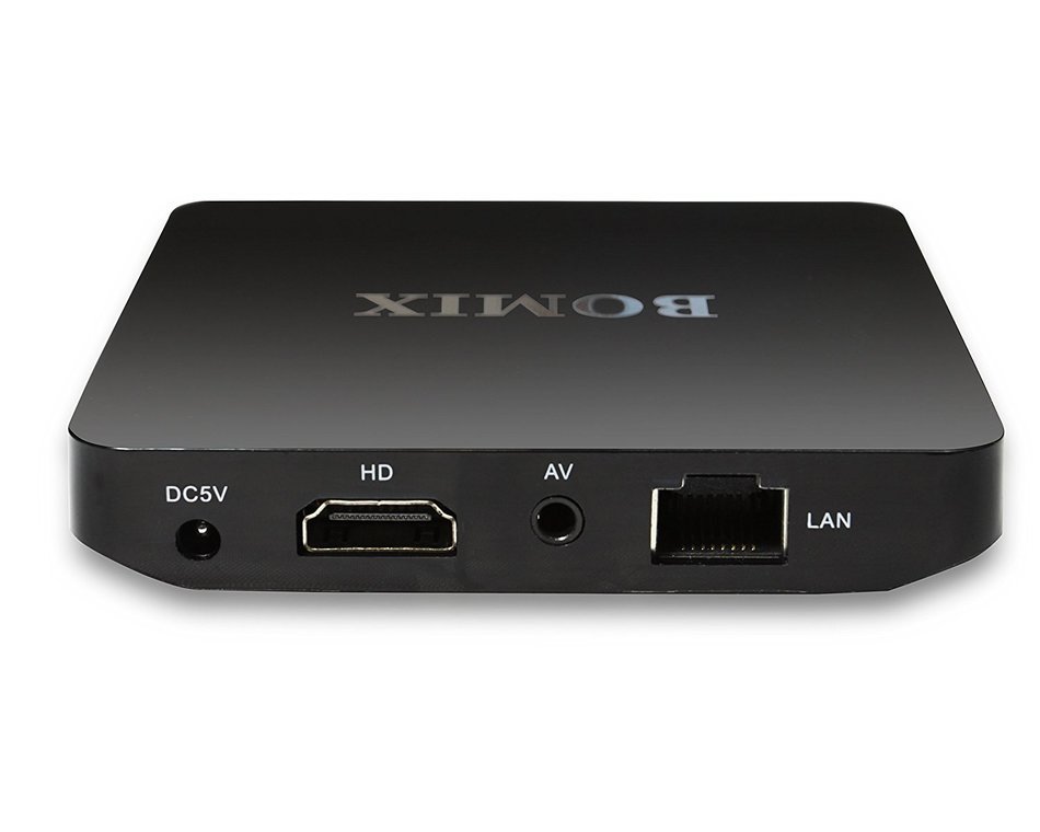 Bomix Android 6.0 TV Box KODI(XBMC) 16.1 Preloaded Quad Core Streaming Media Mini PC for 4K 1080P Bluetooth LAN... N6