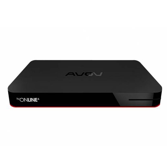 Avov TVonline 4 IPTV Set-Top Smart TV Box OTT Android Kodi Nova Middleware Multimedia Bluetooth 4.0 N2