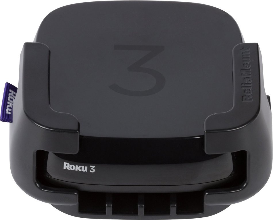 ReliaMount Roku Mount (Compatible with Roku 3, Roku 2, Roku 1, and Roku LT)