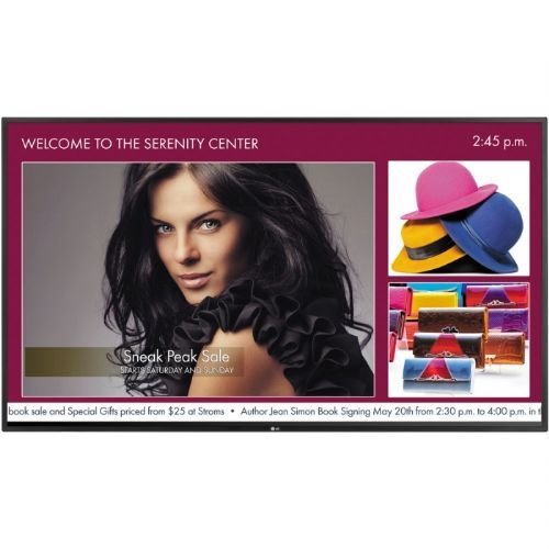 LG 55WS50BS-B - 55" Class ( 54.6" viewable ) LED-backlit LCD flat panel display