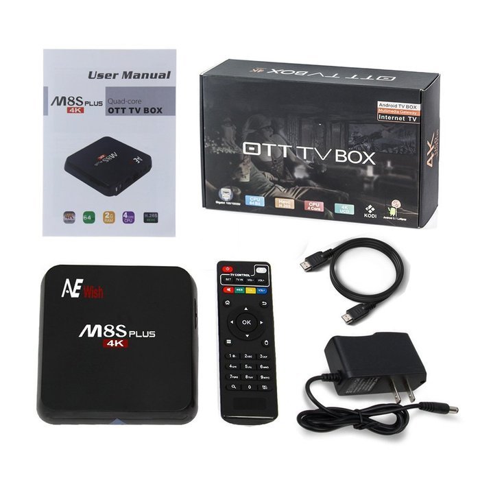 ANEWISH Kodi Box, Android 6.0 Tv Box Streaming Media Player Amlogic S912 Octa Core 2G/32G 4K 1000M Ethernet, Fully... N20
