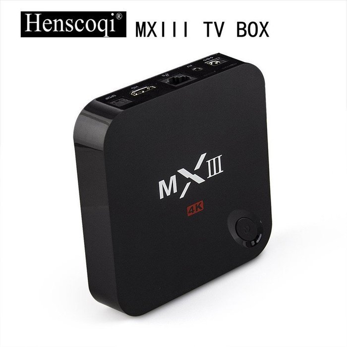 Henscoqi MXIII MX3 Quad Core Amlogic S802 2G/8G Smart HTPC TV Box Support 3D-HD 4K Android 4.4.2 Miracast DLNA... N2