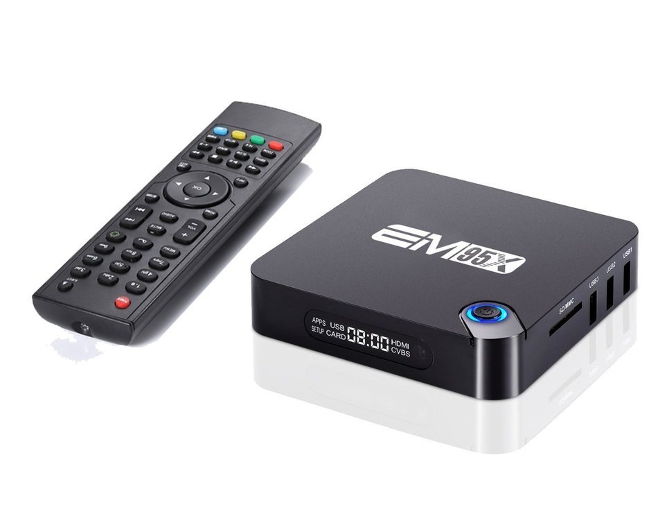 SUPVIN 2GB/16GB EM95X Android 6.0 TV box 4K Amlogic S905X Quad Core ARM Cortex A53 @2GHz KODI 16.1 Fully loaded... N3