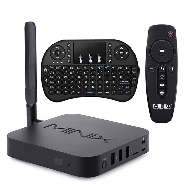 MINIX 2016 Latest NEO U1 Android 64-Bit Super HD 4K TV Box Streaming Media Players with I8 Wireless Mouse Remote...