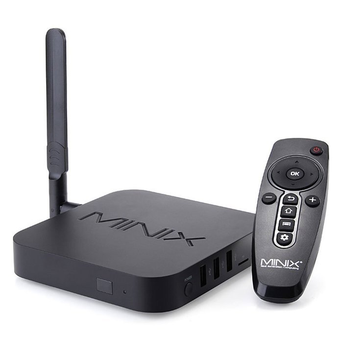 MINIX 2016 Latest NEO U1 Android 64-Bit Super HD 4K TV Box Streaming Media Players with I8 Wireless Mouse Remote... N2
