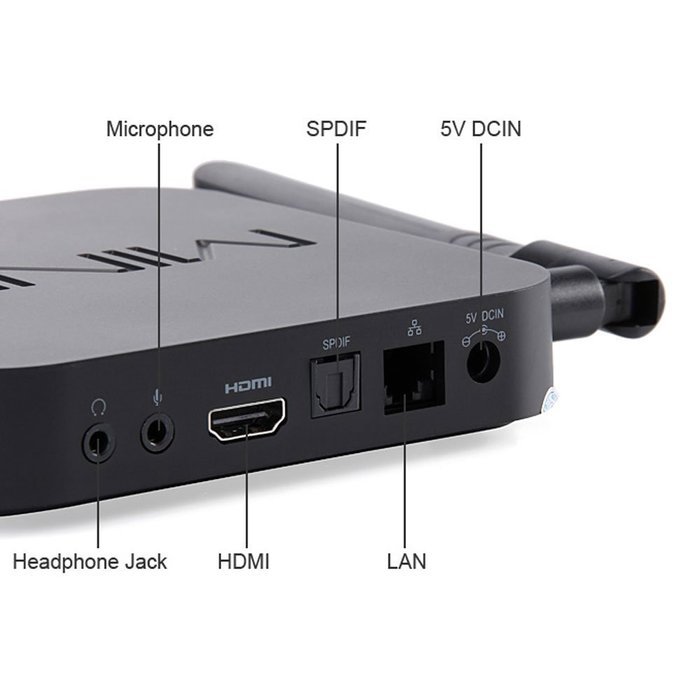 MINIX 2016 Latest NEO U1 Android 64-Bit Super HD 4K TV Box Streaming Media Players with I8 Wireless Mouse Remote... N4