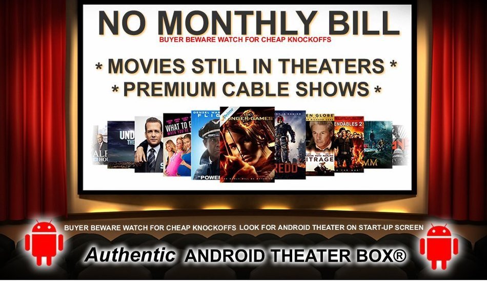 ANDROID TV BOX By Android Theater QUAD CORE UNLOCKED WITH KODI N4