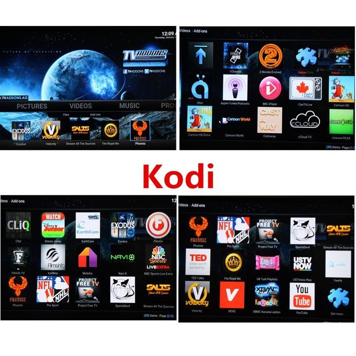 Puersit TV BOX Unlocked Android Fully Loaded KODI 16.0 1080P RK3229 1G/8G Quad-core Streaming Media Player with... N3