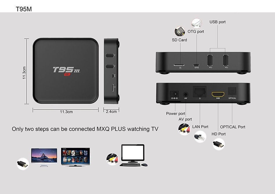 Greatever 2016 Newest KIII Amlogic S905 Android 5.1 TV Box Quad-Core 2G/16G K3 PC 2.4/5G Dual WiFi XBMC UHD 4K... N12